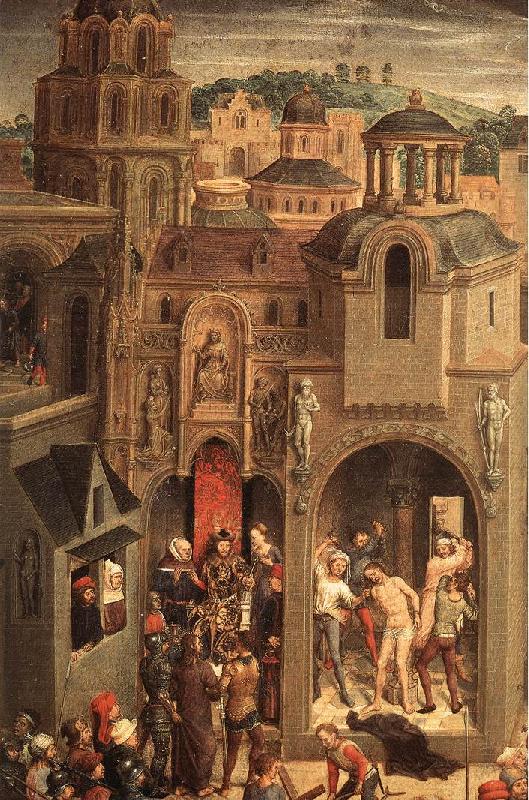 MEMLING, Hans Scenes from the Passion of Christ (detail) sg Germany oil painting art